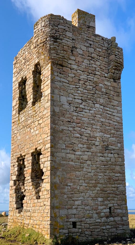 graces castle ruins mayo