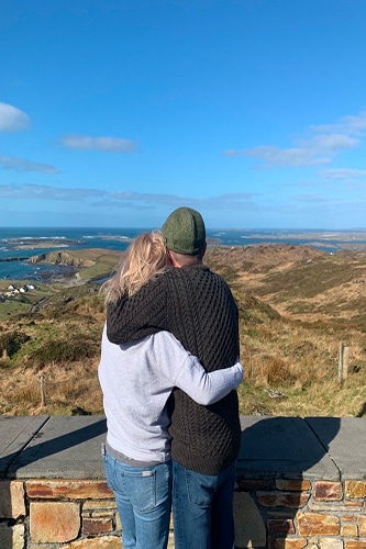view on connemara